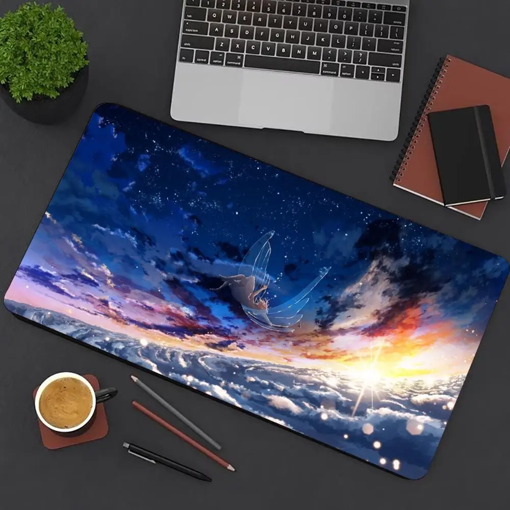 Beautiful Large size Painting Creative Mouse Pad Laptops Gaming Deskmat  Mousepad Anime Office Carpet Gamer Keyboard Computer