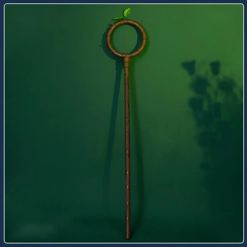 Anime Delicioso no Calabouço Cosplay, Groot Varinha Mágica, Palco Armas Prop, Trajes de Halloween Acessório, Adereços Carnaval