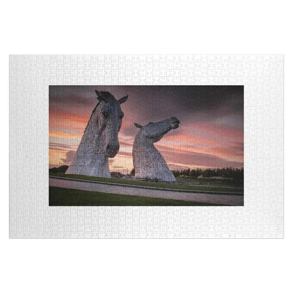 

The Kelpies Jigsaw Puzzle Custom Wooden Gift Wood Adults Puzzle