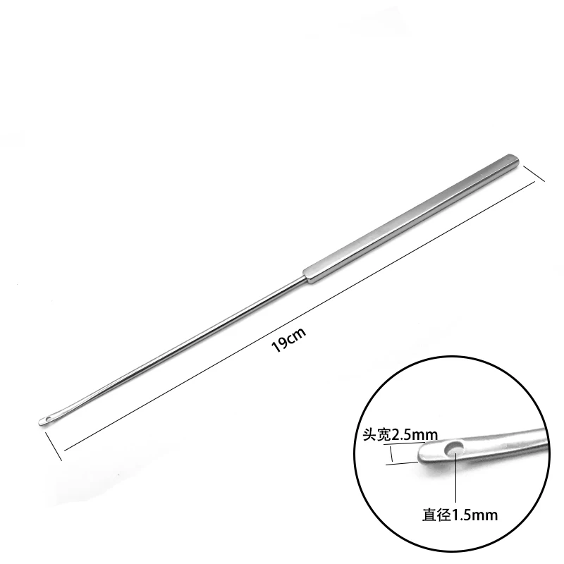 Venous varicose needle, flying thread needle, stainless steel skin and facial ion stripping tool