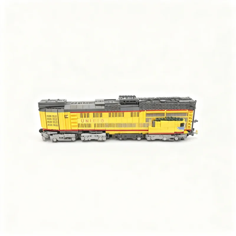 4054pcs MOC 1 48 Union Pacific Coal Turbine Electric Locomotive Power Functions Train Model Building Blocks Christmas Gifts Toy