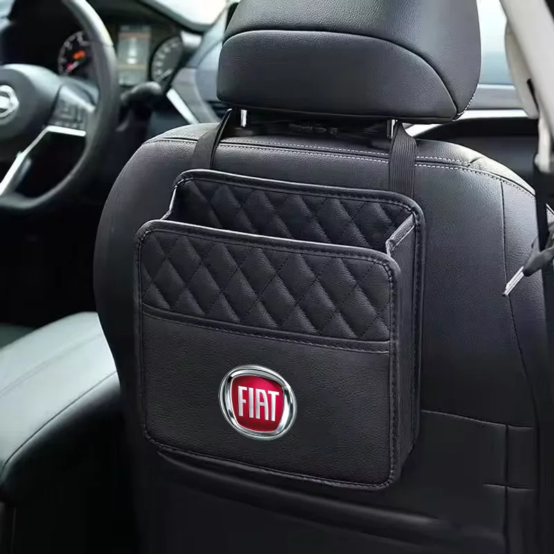 Car Back Seat Storage Universal Bag Organizer Trunk Elastic for Fiat punto abarth 500 stilo ducato palio bravo doblo