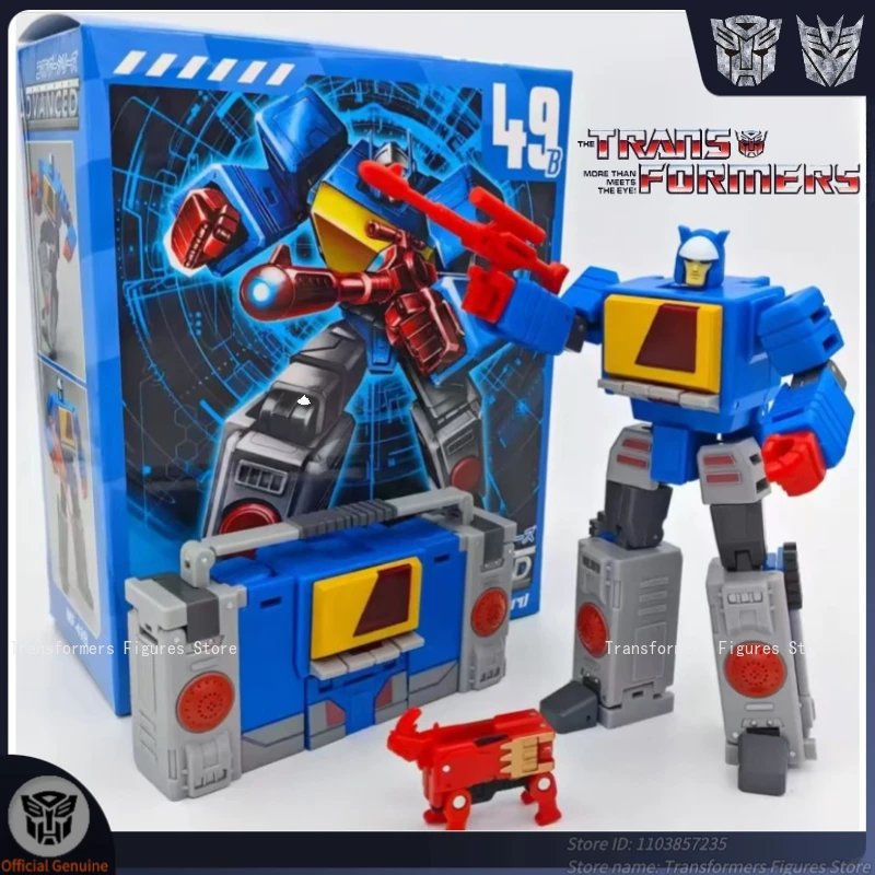 재고 있음 Transformer MF Pioneer 시리즈 MF-49B Soundwave G1 영화 액션 피규어 애니메이션 움직일 수있는 로봇 모델 Collectible Toys Gifts