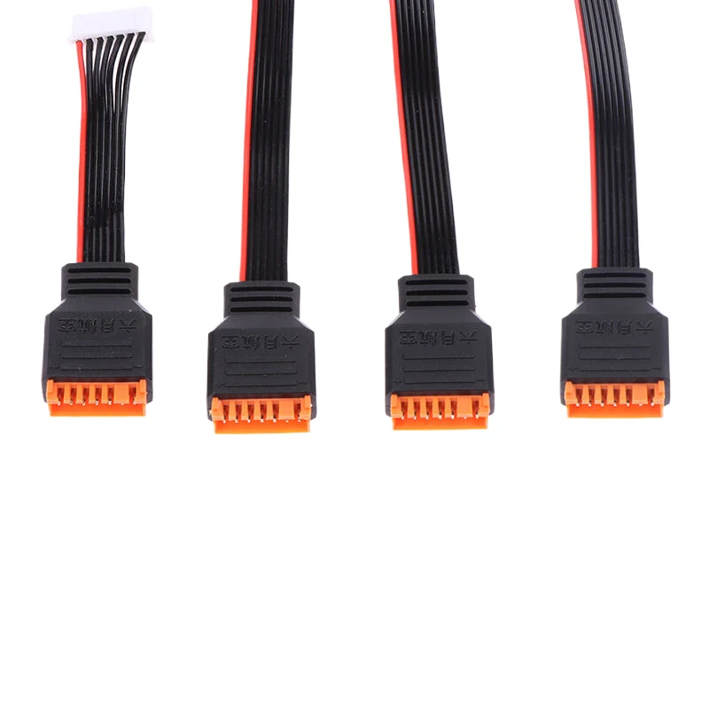 Cable de extensión de cargador, cabezal equilibrado para baterías de litio 2-6S, adecuado para HOTA D6Pro, ISDT Q6 M8 M6