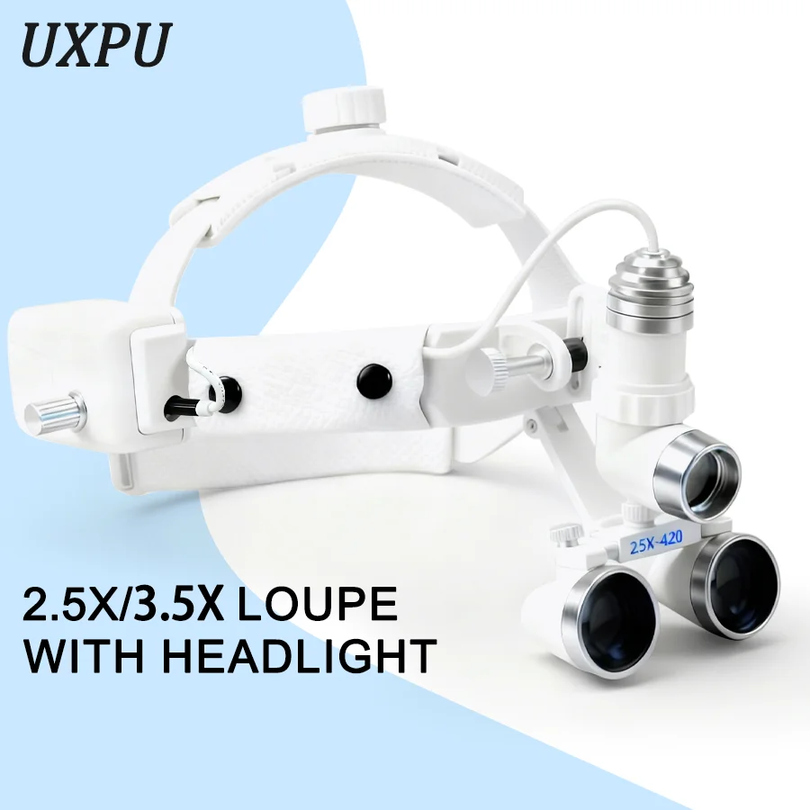 

Стоматологические светодиодные фары, хирургические фары, медицинские фокусные фонари, хирургические лупы, стоматологические инструменты, бинокль 2,5X/3,5X