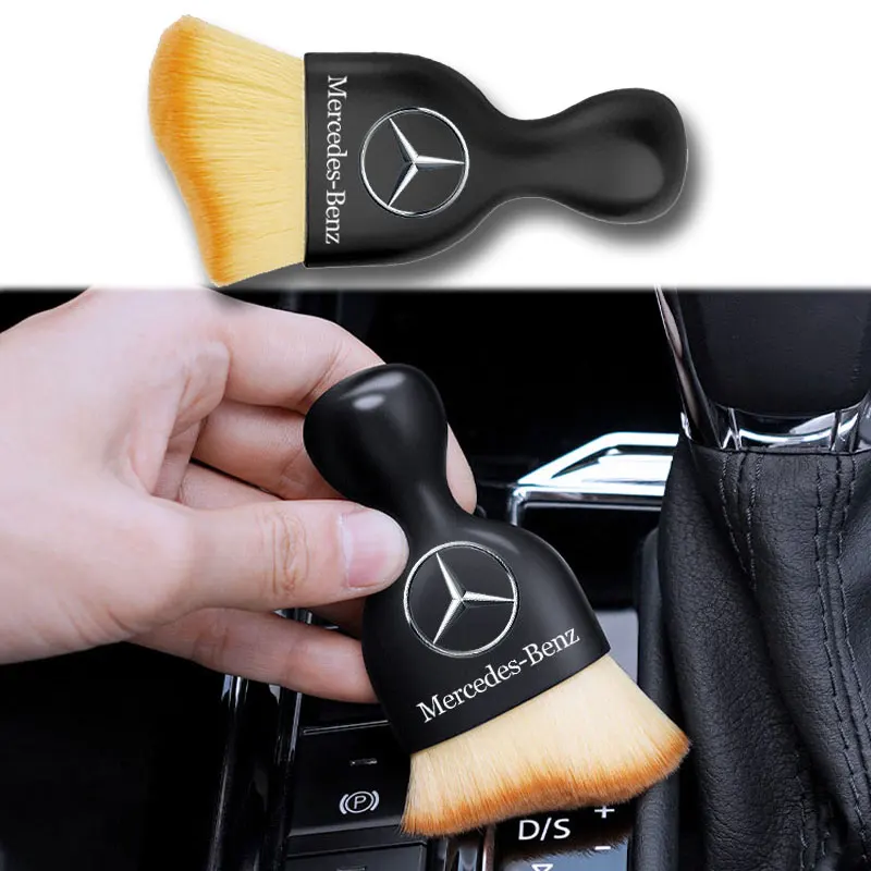 Car Interior Cleaning Brush Crevice Dust Removal Cleaning Tool For Mercedes Benz B/C/E/S Class A Class C200L GLC GLK CLA Gadgets