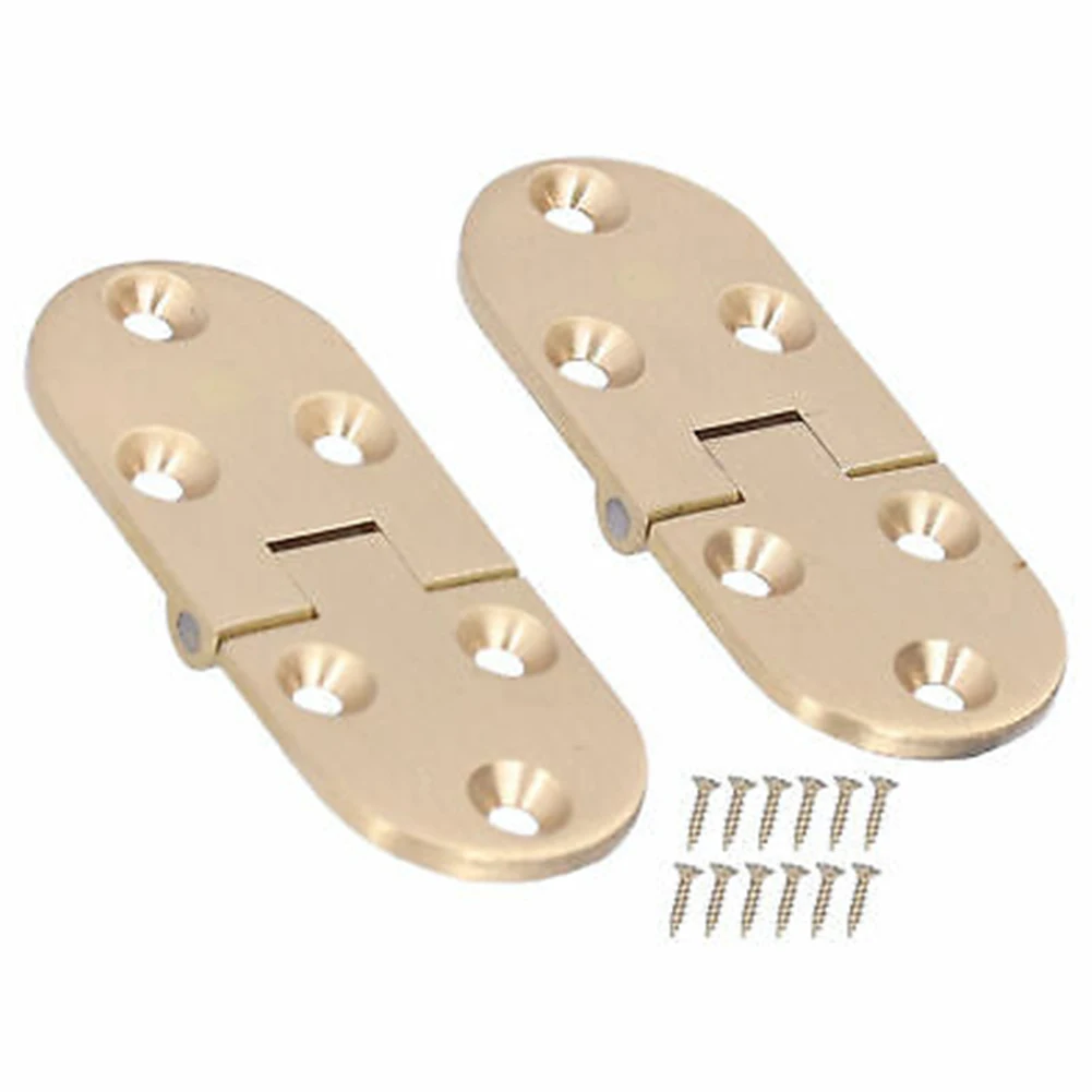 2 juegos de resorte de bisagra de solapa 180 °   Bisagras plegables multifuncionales posizionables con tapa abatible para herrajes de puertas, accesorios de decoración del hogar