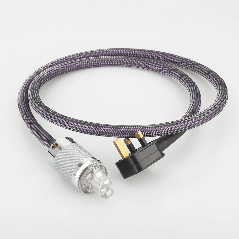 P122 AC-313 HIFI UK Power Cable UK Mains Lead For AMP CD player Audio Visual & Hi-Fi Equipment