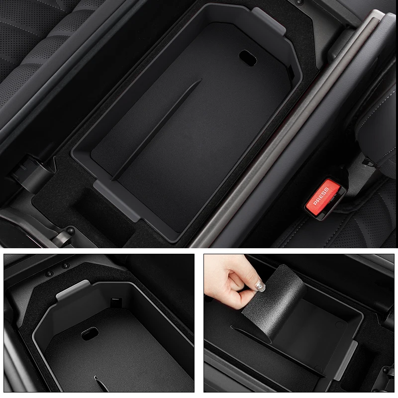 Auto bracciolo centrale scatola portaoggetti contenitore vassoio Auto center Console Organizer accessorio interno per BMW Serie5 G60 I5 LHD