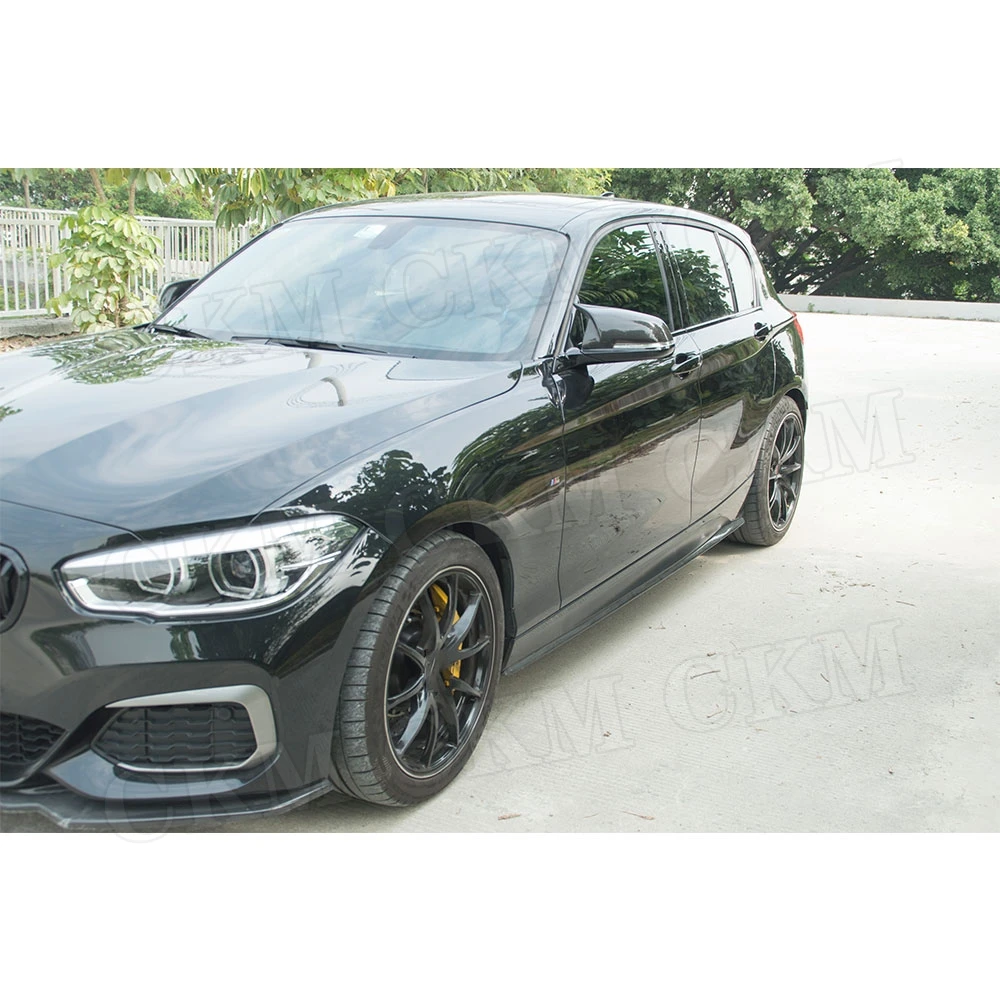 

Боковые юбки из углеродного волокна, фартуки, защита дверного бампера для BMW 1 серии F20 M Sport M135i M140i Hatchback 2016 2017 2018