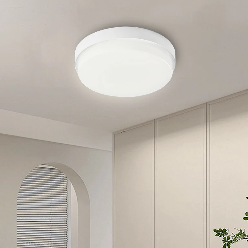 Modern IP65 Waterproof Ceiling Light Round Energy-saving Balcony Bedroom Kitchen Bathroom Led Ceiling Lights Outdoor Lightin