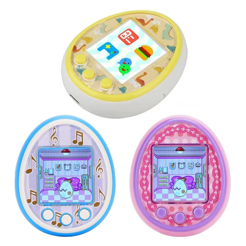 Pet maschine Lustige Kinder Elektronische Haustiere Spielzeug Nostalgischen Haustier In Einem Virtuelle Cyber Pet Interaktive Spielzeug Digitalen HD Farbe Bildschirm E-pet