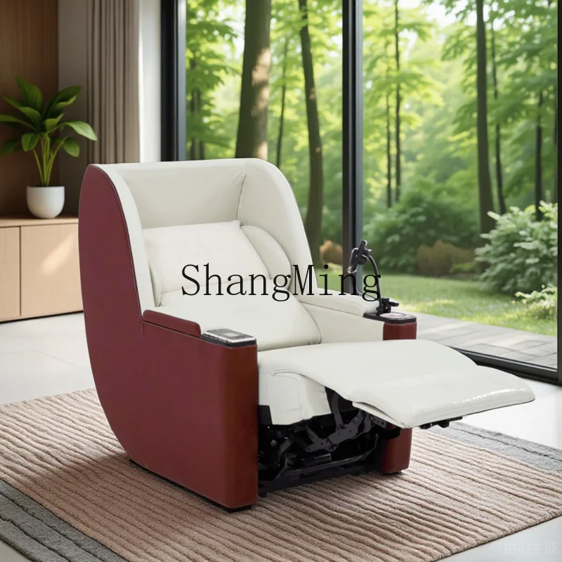 

CL Lazy Sofa Multifunctional Electric Massage Infusion Chair Wall-Mounted Genuine Leather Living Room