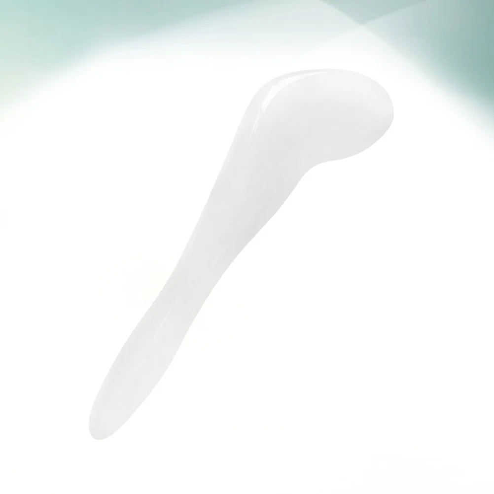 

Прочная стеклянная массажная ручка, гладкая полированная адгезия, инструмент для лечения профессионального терапевта и личного использования, белый цвет