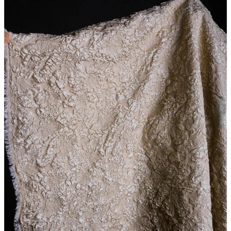 Jacquard Fabric Heavy Texture Jacket for Dress Clothing for Diy Sewing Wholesale Cloth Apparel Per Meter Rayon Material