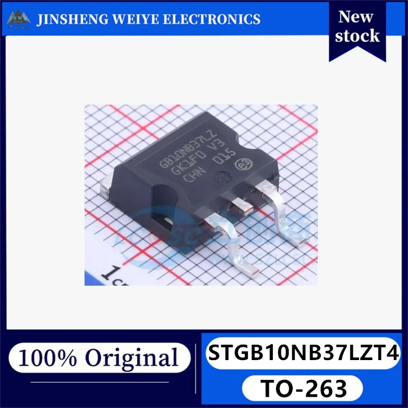 10 50 pieces GB10NB37LZ STGB10NB37LZT4 TO 263 SMD IGBT N Channel 20A 375V Original Stock