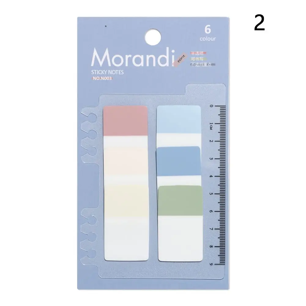 60/120/200pcs Novelty DIY Tab Strip Label Index Flags Office Supplies Loose-leaf Memo Pad Sticky Notes Paster Sticker