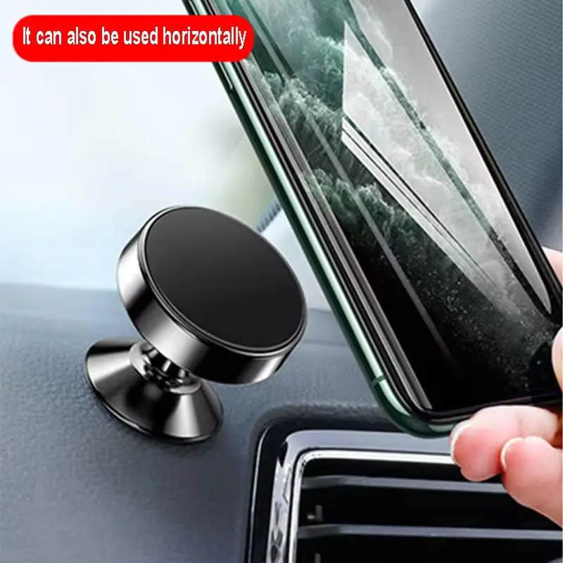 

1PC Universal 360 Degree Rotating Magnetic Telephone Car Holder for iPhone 16 Samsung Xiaomi Fixed Support Smartphone Stand