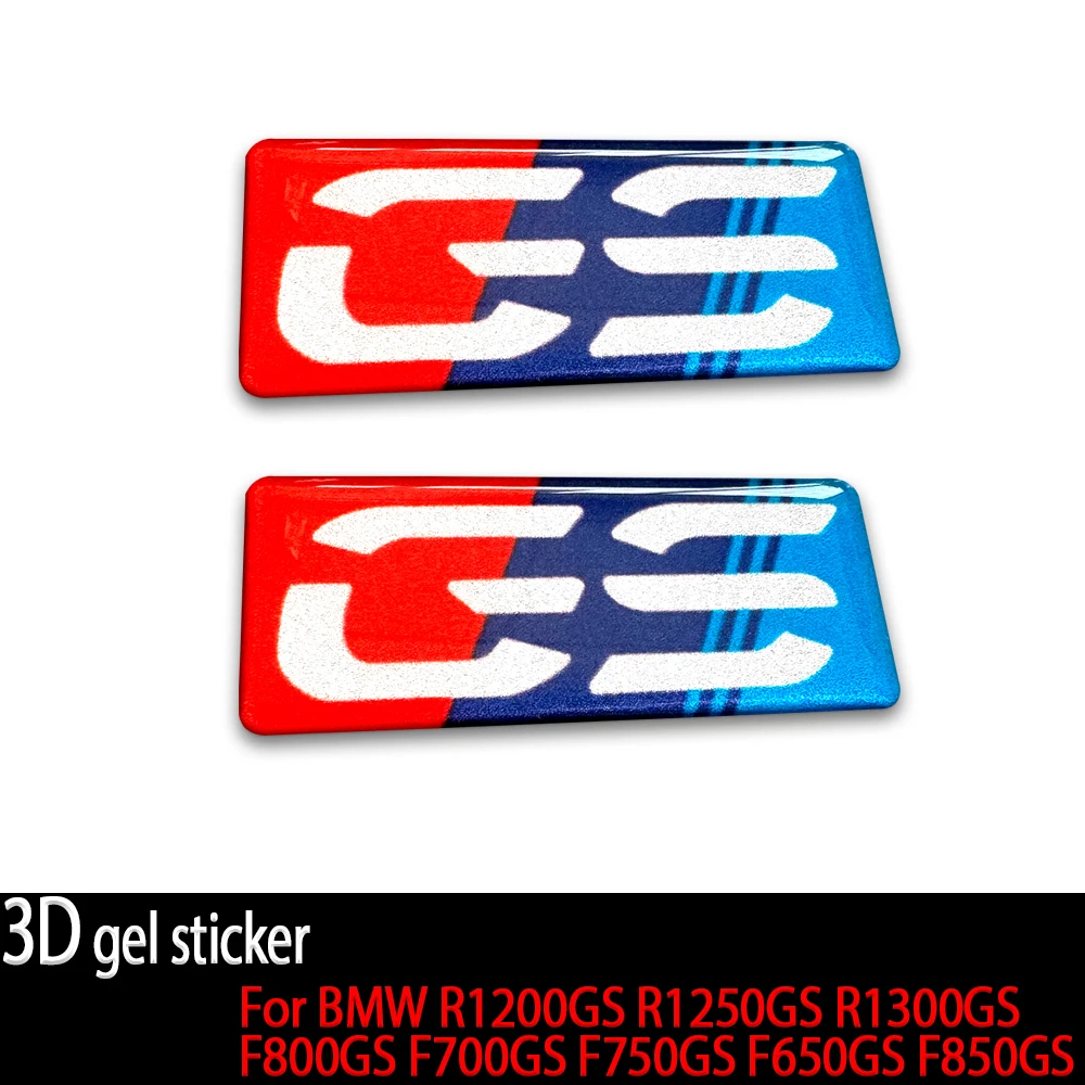 2 PCS GS Sticker Motorcycle 3D Gel Stickers For BMW R1300GS R1250GS R1200GS F850GS F750GS F800GS F700GS G310GS Decorative Decals