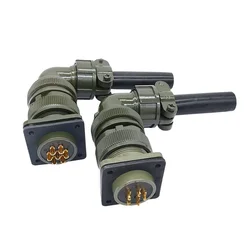 3pcs 5015 Military Specification Connector 16S-8 16S-1 MIL STD Plug&Socket MIL-C Circular Connector MS3102 MS3106 MS3108