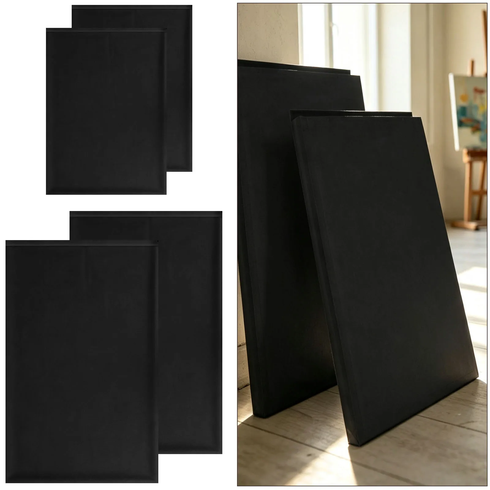2 Pcs  Felt Picture Frame Moving Bag Mirror and Picture Moving Protective Supply for Artwork Canvas Painting Frame Wrap Pouch