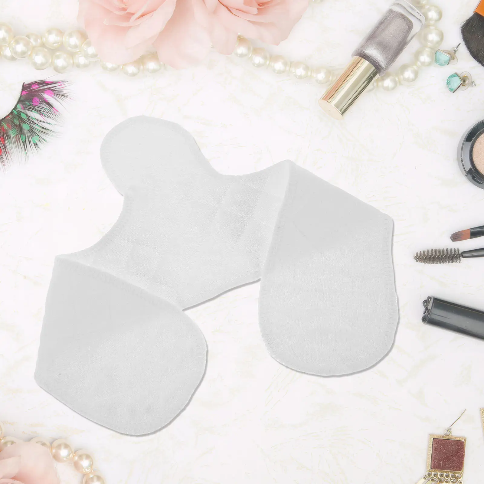 

2 шт. комфортных вкладышей для бюстгальтера, хлопковые, впитывающие пот, многоразовые подушечки для защиты от сухости, из приятного для кожи материала