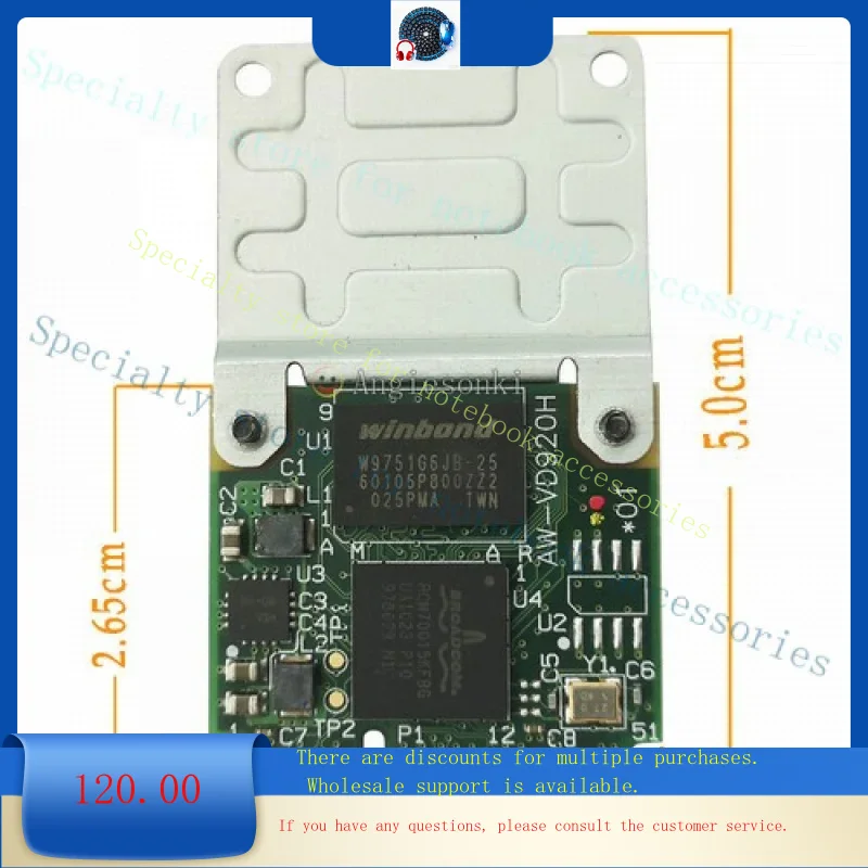 A++BCM970015 Video Hardware Decoder Accelerator Crystal HD for Apple TV Dell 0jpdyc