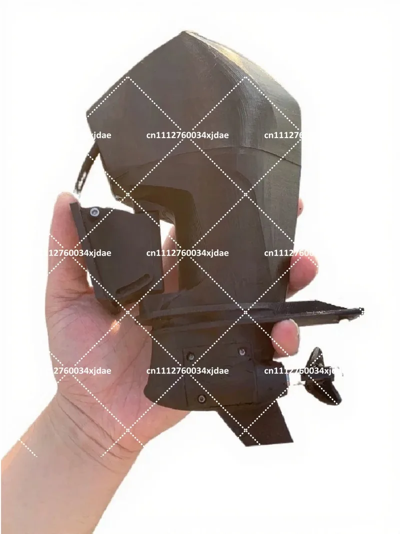 RC Boat Model Outboard Engine Twin Propeller Transmission for Remote Control Simulation Boat Power
