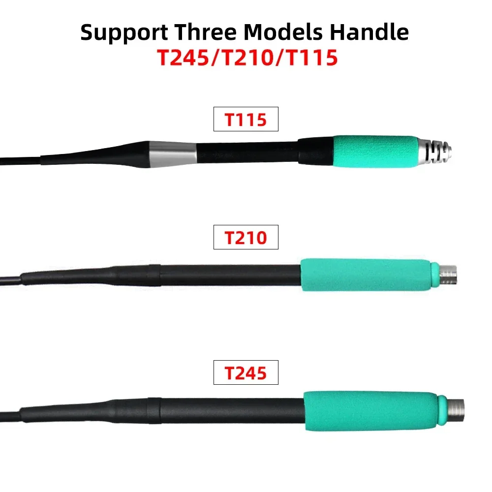 SUGON-A9 stazione di saldatura compatibile con punta del saldatore originale 210/245/115 maniglia stazione di rilavorazione per saldatura