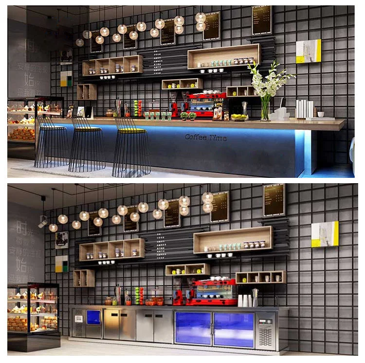 Custom Professional Bar Counter Design for CafeClub Commercial Cooking Equipment