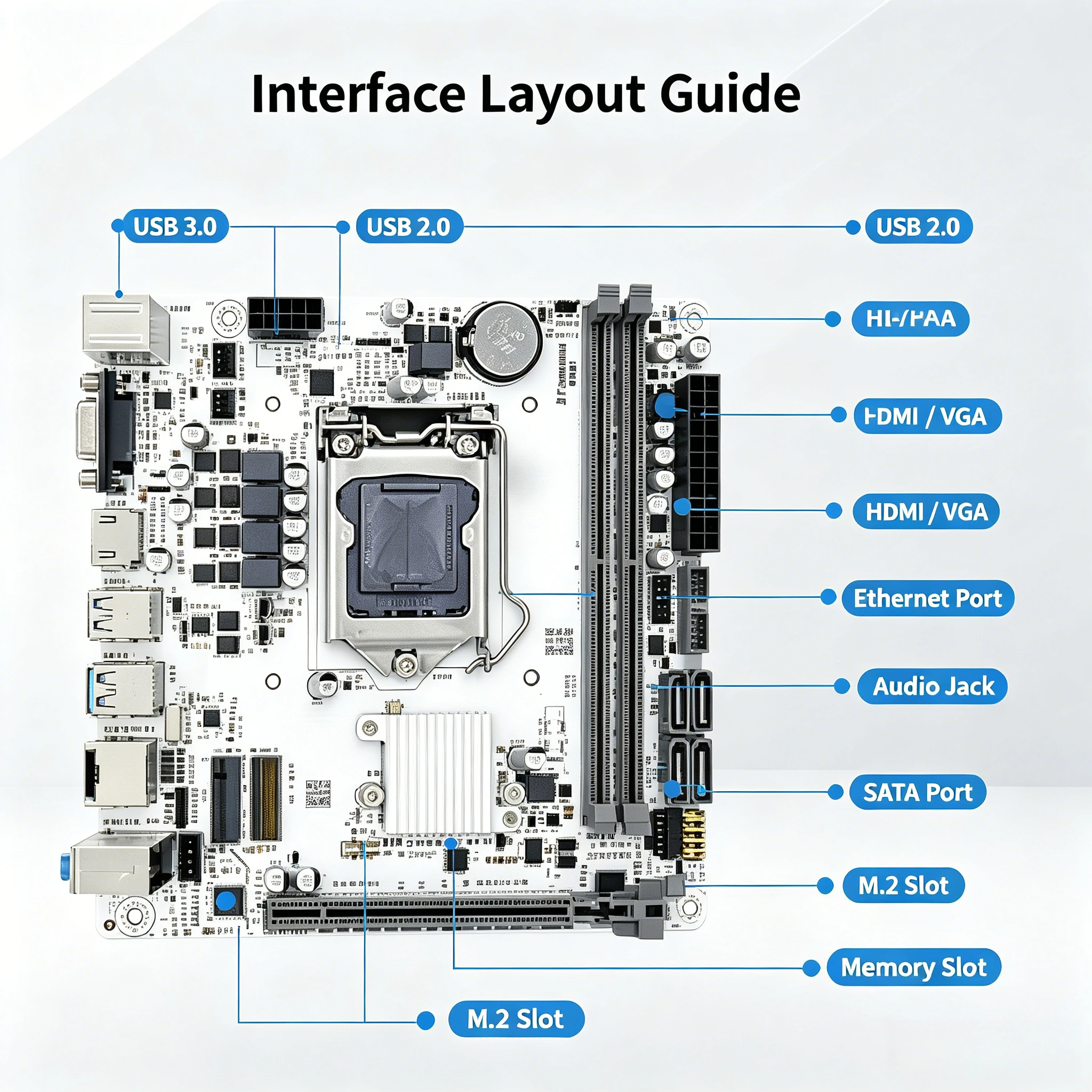Motherboard Mini ITX ITX-H310  - Cpu Cooler ulasan dan harga