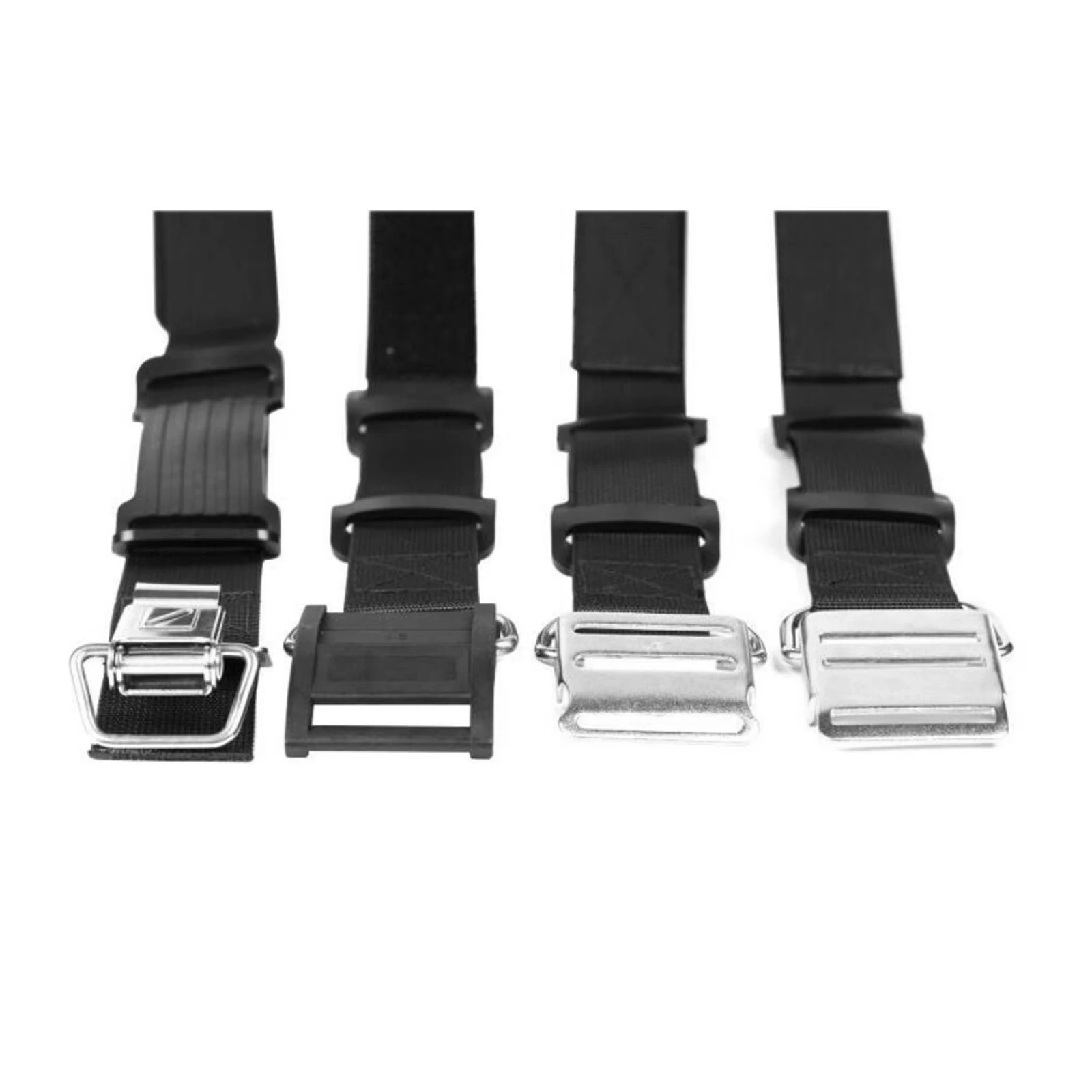 Scuba Diving Tank Band Strap Black Heavy Duty Premium Non Slip Webbing Belt Bottle Strap for Water Sports Freediving