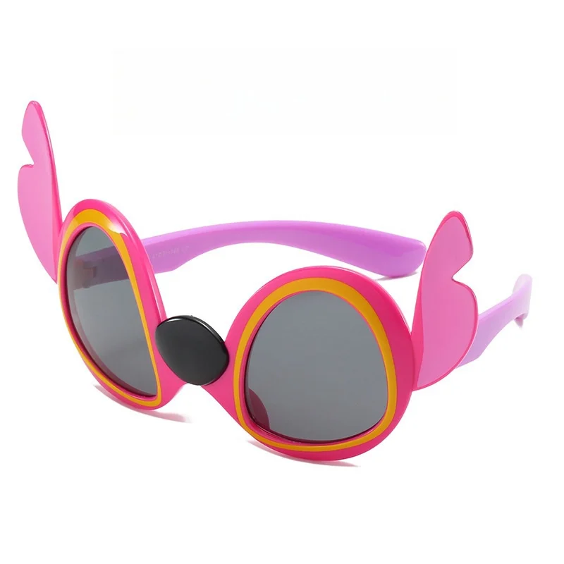 Disney-Lunettes de soleil polarisées Anime Stitch pour hommes et enfants, résistant aux UV, motif, nouveau