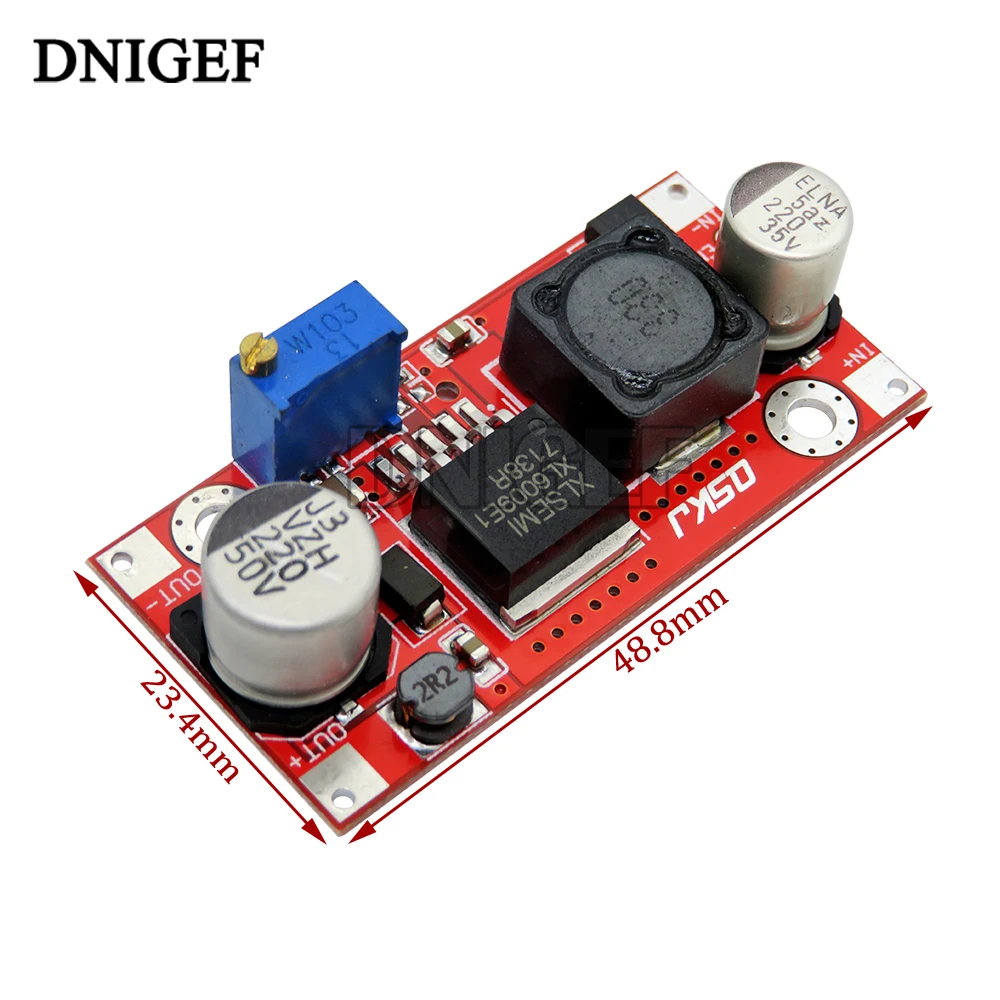 DC-DC XL6009 Auto Adjustable Step Up Step Down  Boost Buck Converter Module Solar 1.25-36V Voltage Board Switch