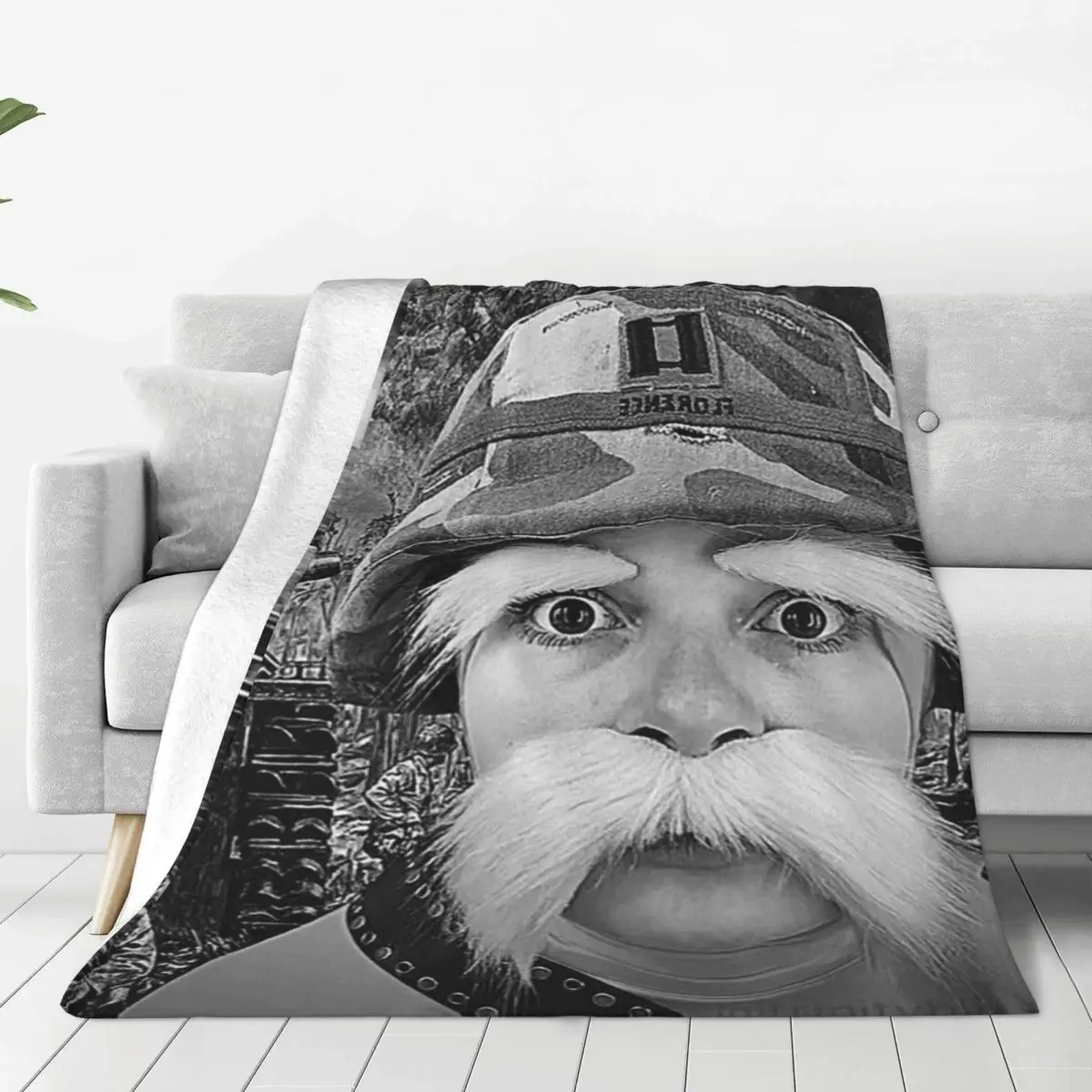ASHBY TIKTOK LORAX MEME Blanket Soft Warm Flannel Throw Blanket Plush for Bed Living room Picnic Travel Home Couch
