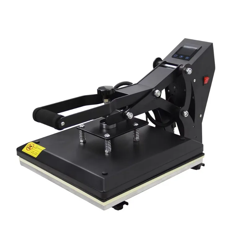 2026 38x38cm Upgraded Black Flat Heat Press Machine
