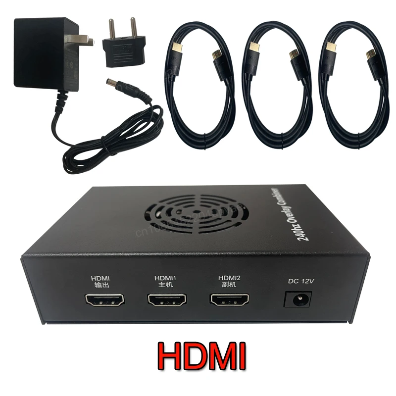 DMA 6e Fuser Video Overlay Box HDMI/Display Processor Ondersteuning voor 2K144/1K240/3K DMA Fusion Game Converter Computer Componenten