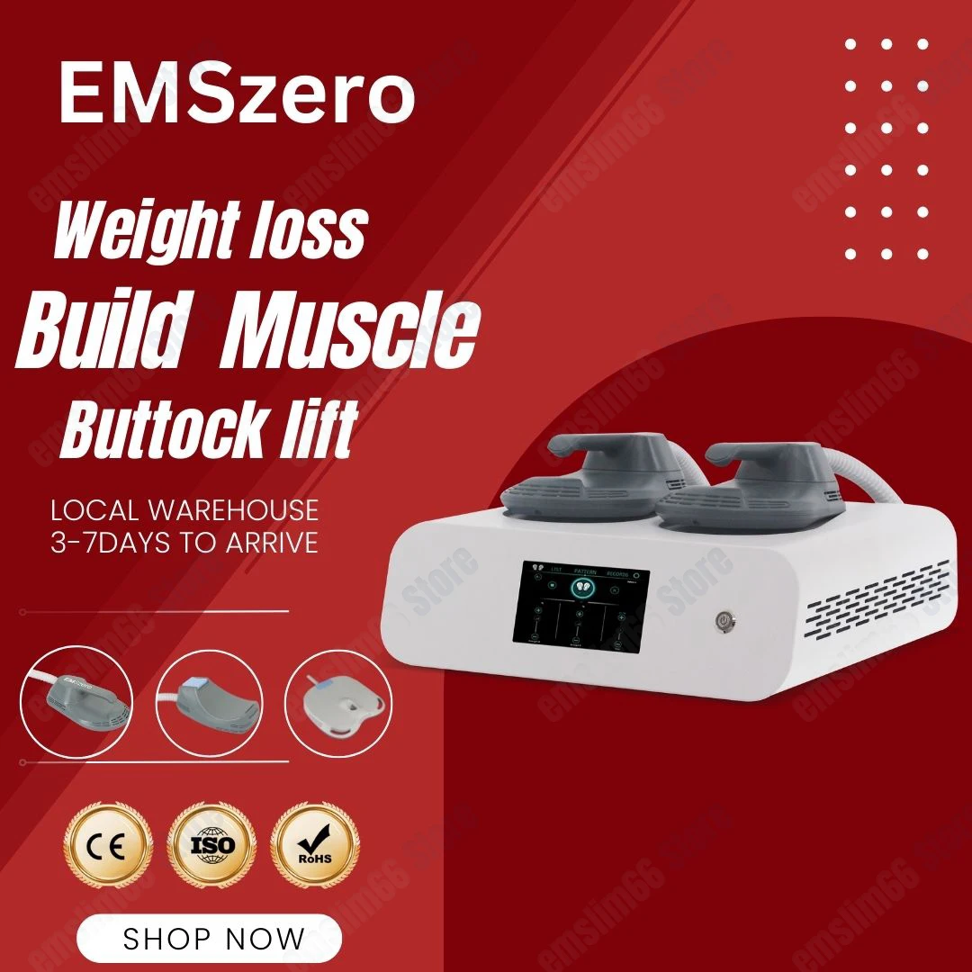 

EMSzero Weight Loss Muscle Sculpting Machine Body Slimming RF with 4 Handle Electromagnetic Stimulation in Sculpt Hi-emt