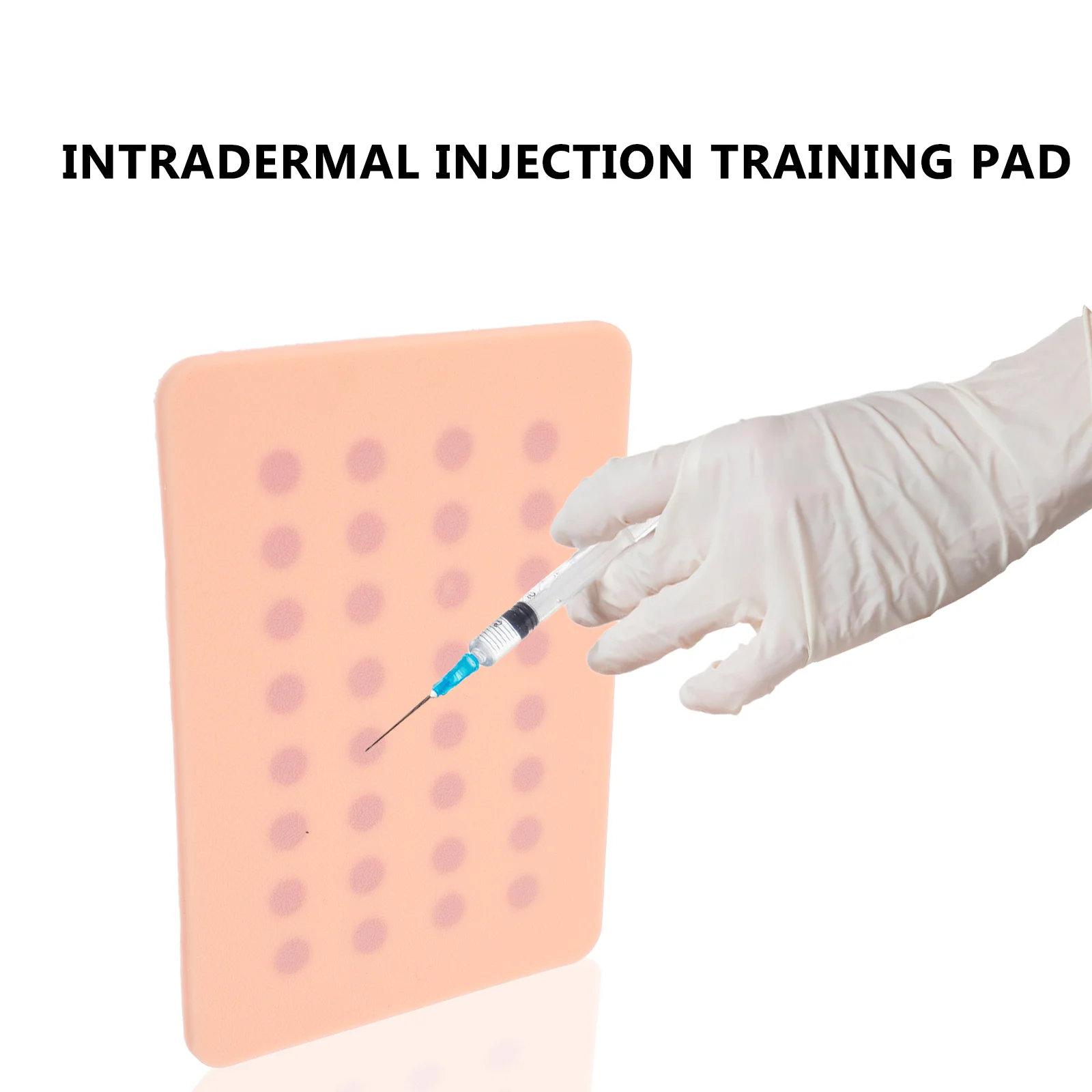Skin Test Training Module Injecting Model Injection Practice Mat Pad Intradermal Silica Gel