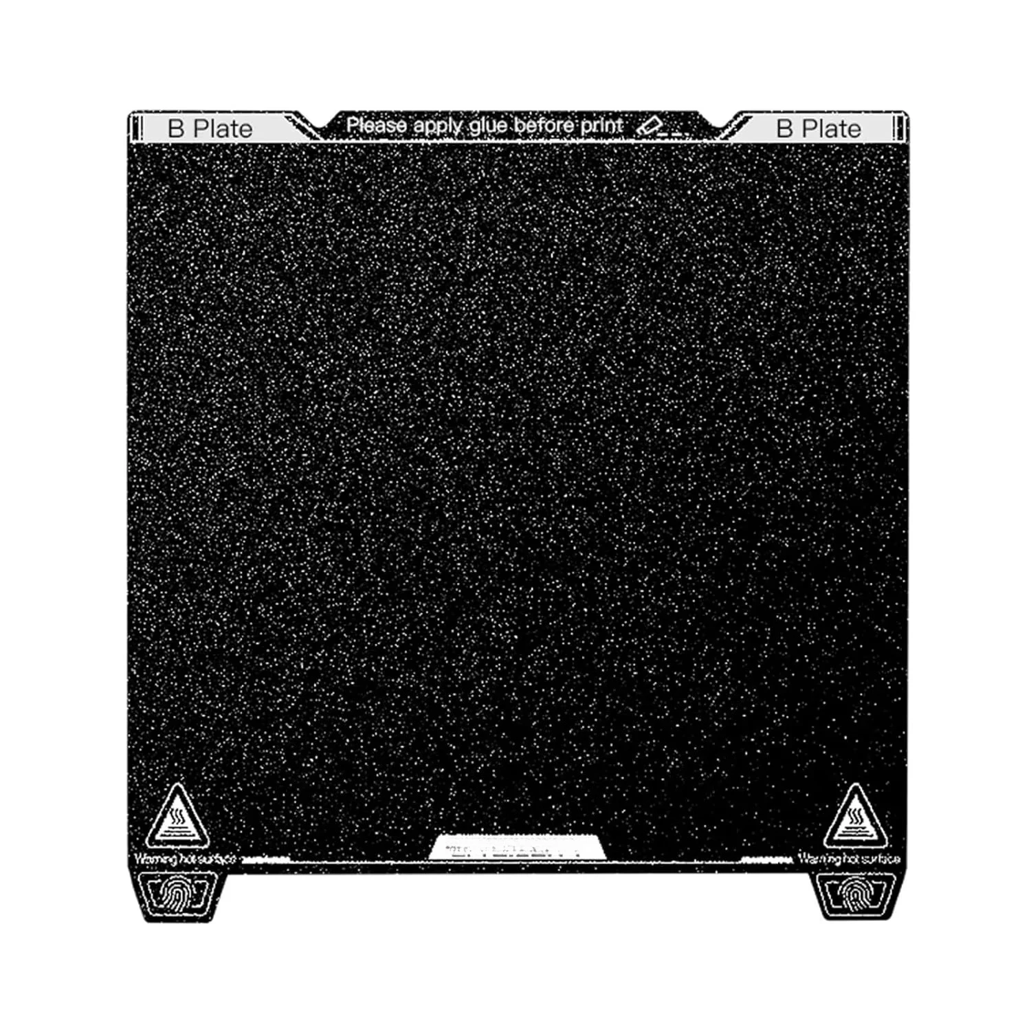 315*310mm Matte PEI Build Plate Kit Flexible Steel Platform with Soft Magnetic Sticker for Large FDM Printers