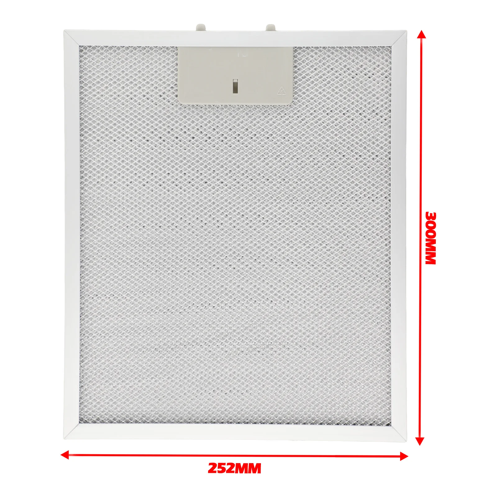 Aço inoxidável Fogão Hood Filtros, Metal Mesh Extrator, Ventiladores De Exaustor, Casa Cozinha Ventilador, Prata, 300x254x9mm