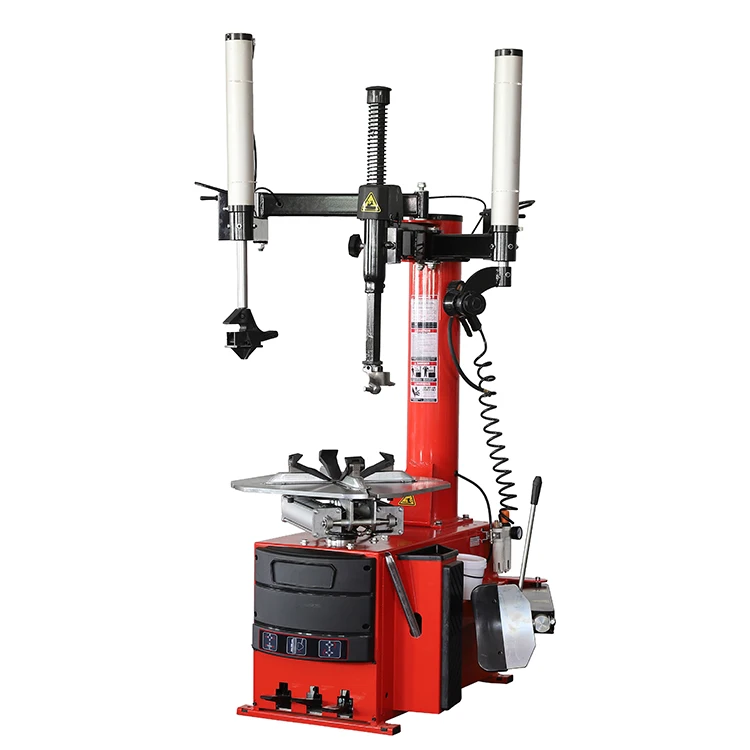 Car Tyre Changer Tire Removal Machine With Two Assisting Arm Double Arm 906A