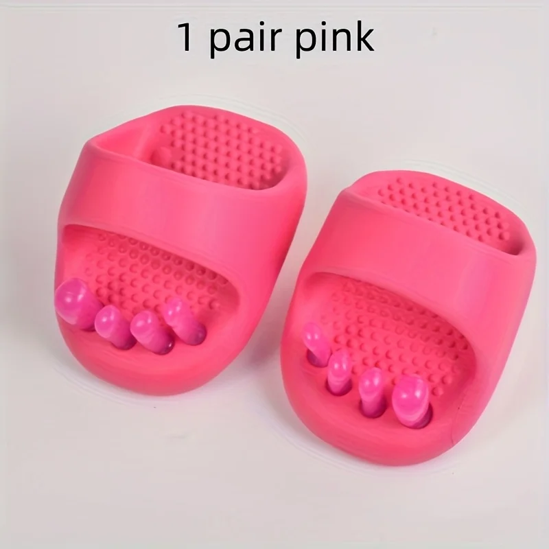 Adult EVA Orthopedic Insoles & Slippers for Bow Legs Knock Knees Pigeon Toes Correction - Supportive Footwear for Men and Women