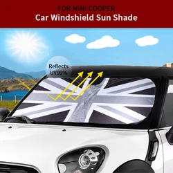 Car Windshield Screen Sunshade For Mini Cooper S R56 R50 F56 R53 F55 R60 R55 R52 F54 F57 F60 R57 One R58 Windshield SunShade