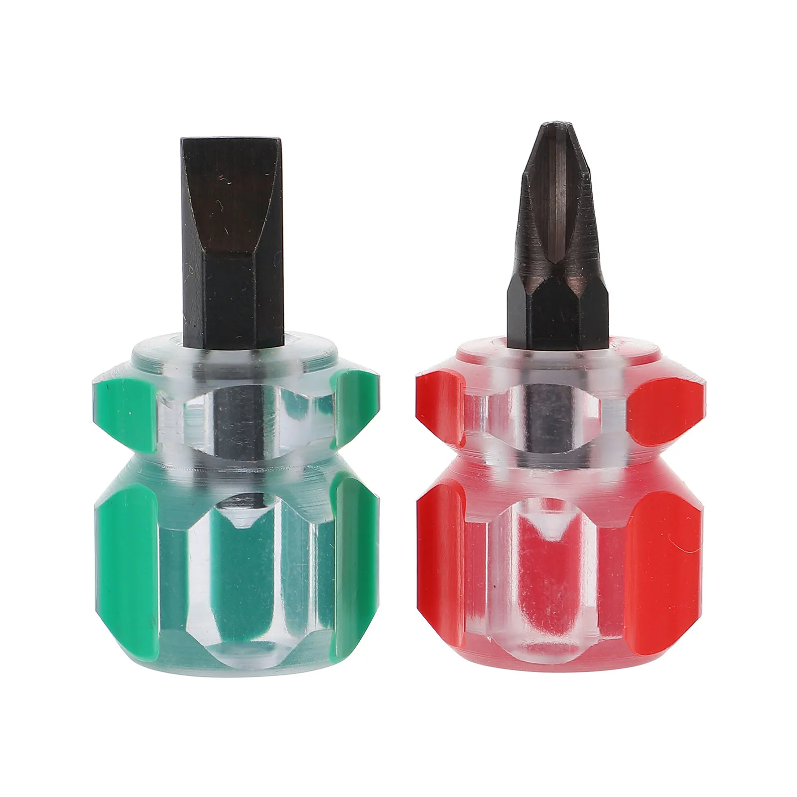 

2pcs Magnetic Screwdriver Mini Cross Repair Tool Flat Head Household H Compact Size Lightweight MultiPurpose Electronics