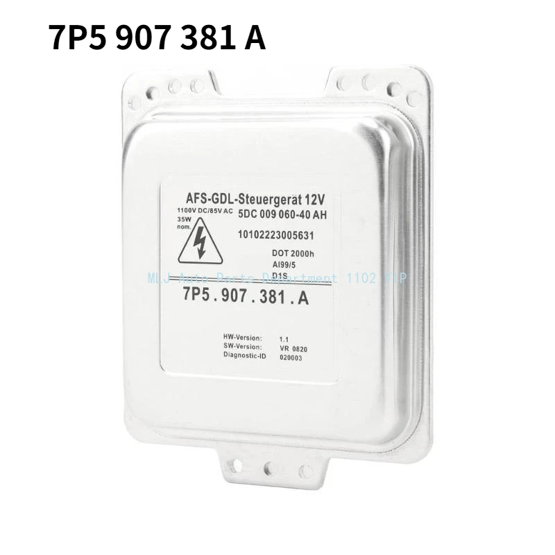 

Xenon headlight ballast unit 7P5907381A 95861838100 for Porsche Cayenne 2011-2013 vehicle headlight ballast control unit