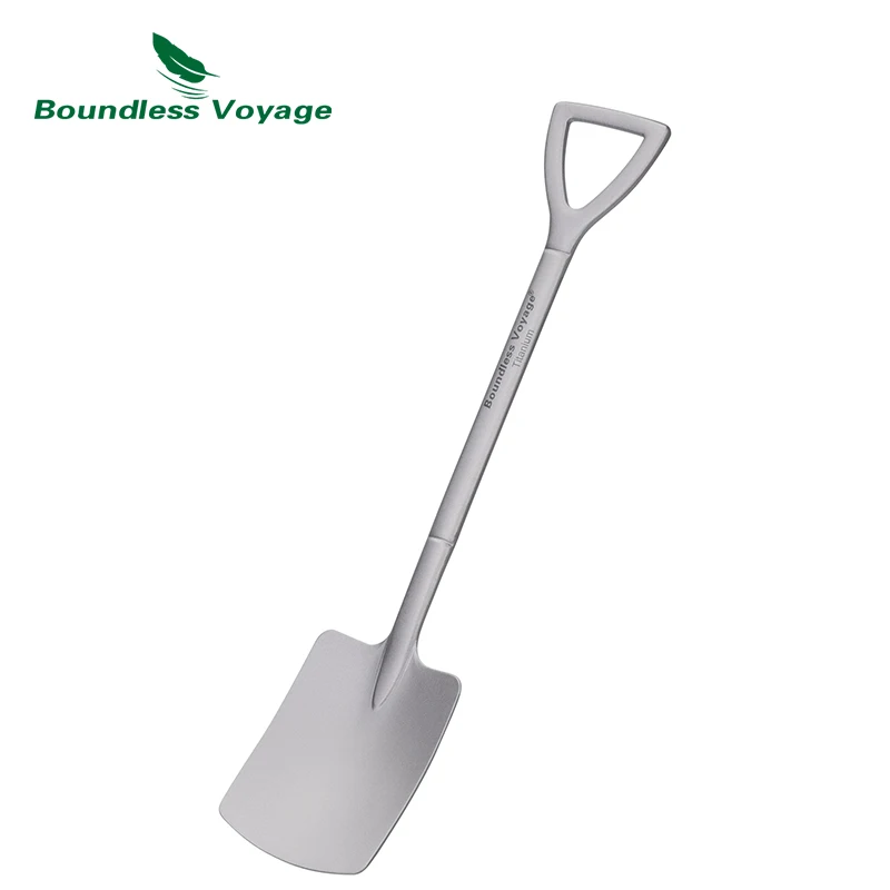 oundless Voyage Mini Shovel-Shaped Titanium Spoon Creative Cute Dessert, Ice Cream, Fruit Spoon Lightweight Tableware