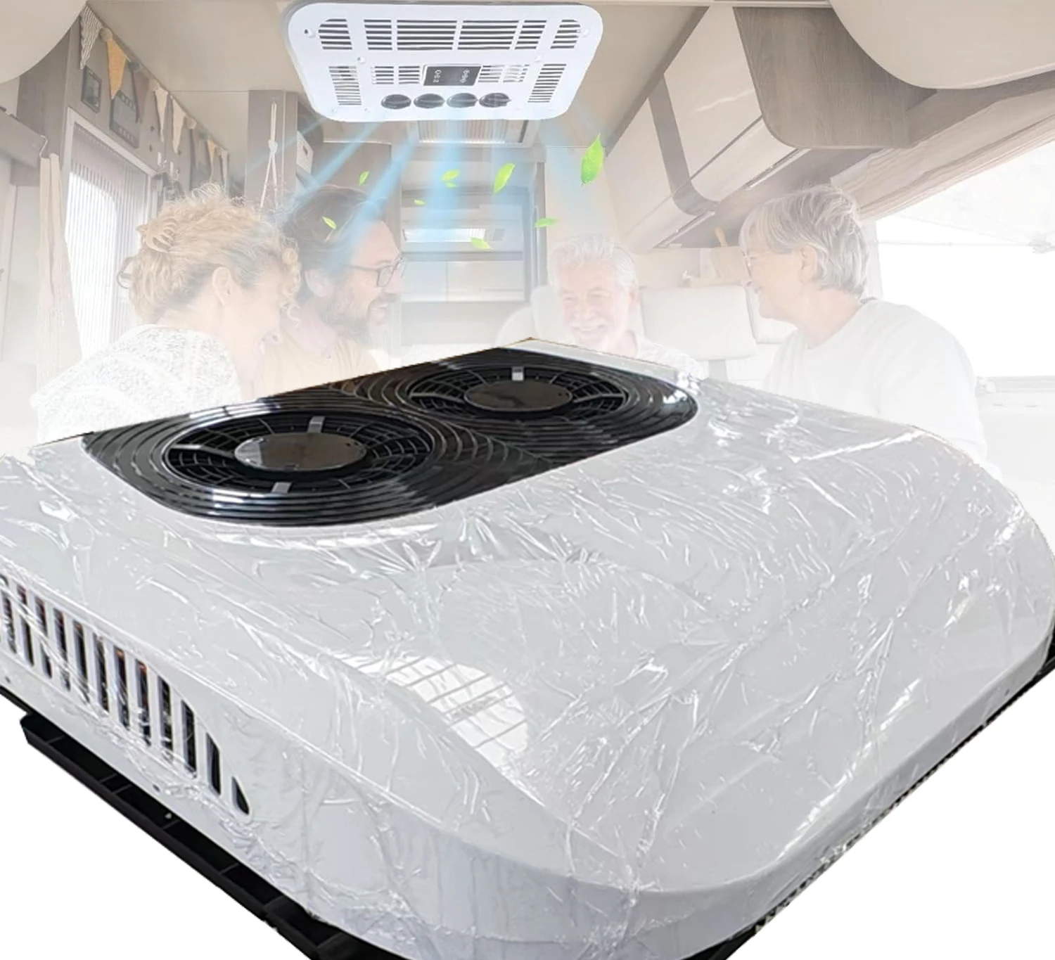 

JP 24V AC System Rooftop Parking Air Conditioning Electric Air Conditioner 12v for Trucks