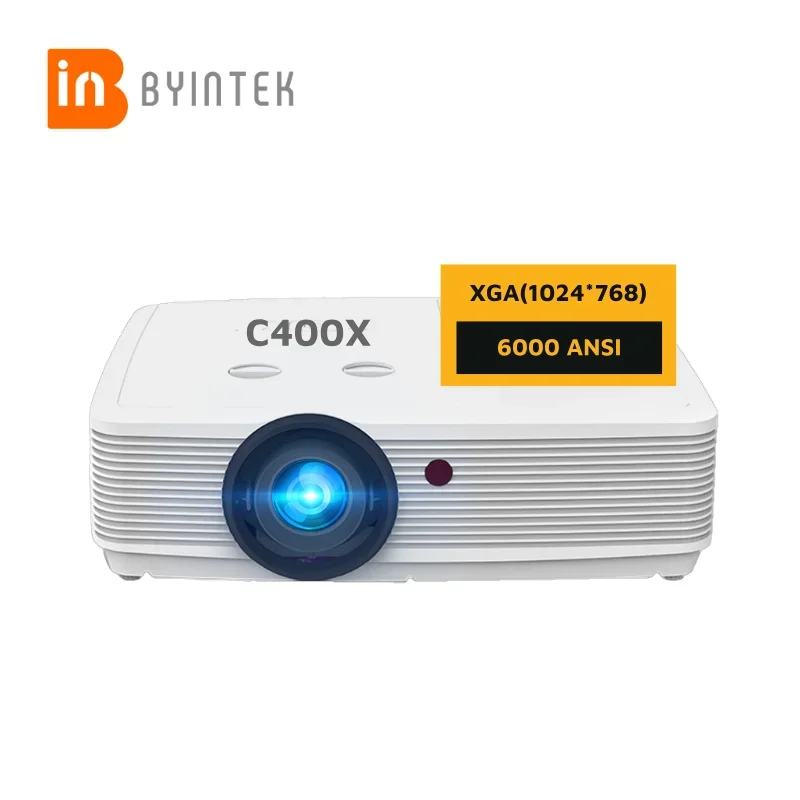 

C400X 6000 Lumens 4K Projector Home Outdoor Professional Projector 6000 Lumens 3 LCD Projector With XGA Resolution