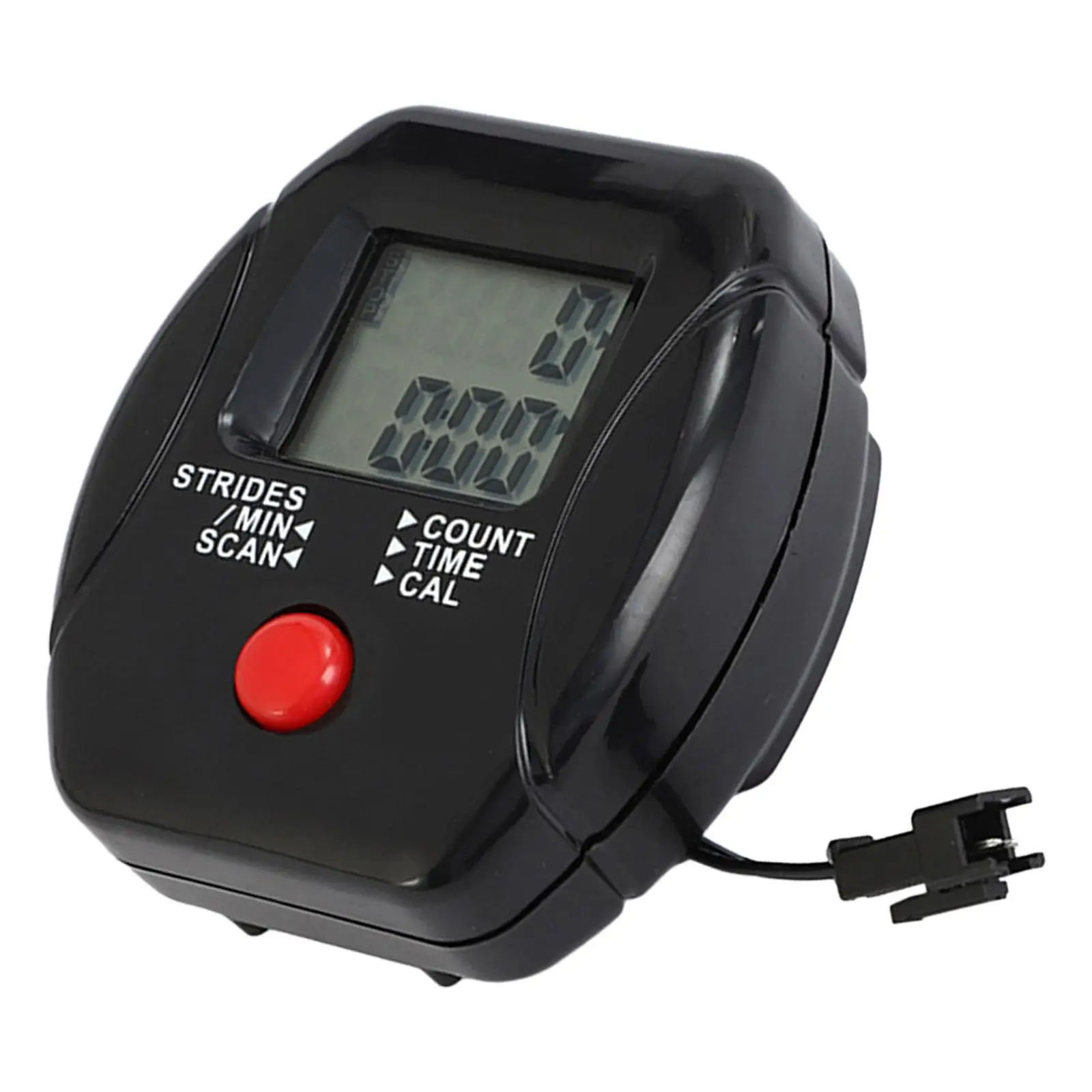 Stepper Machine Monitor Speedometer Heart Rate Calorie Counting Device LCD Display for Indoor Outdoor Fitness